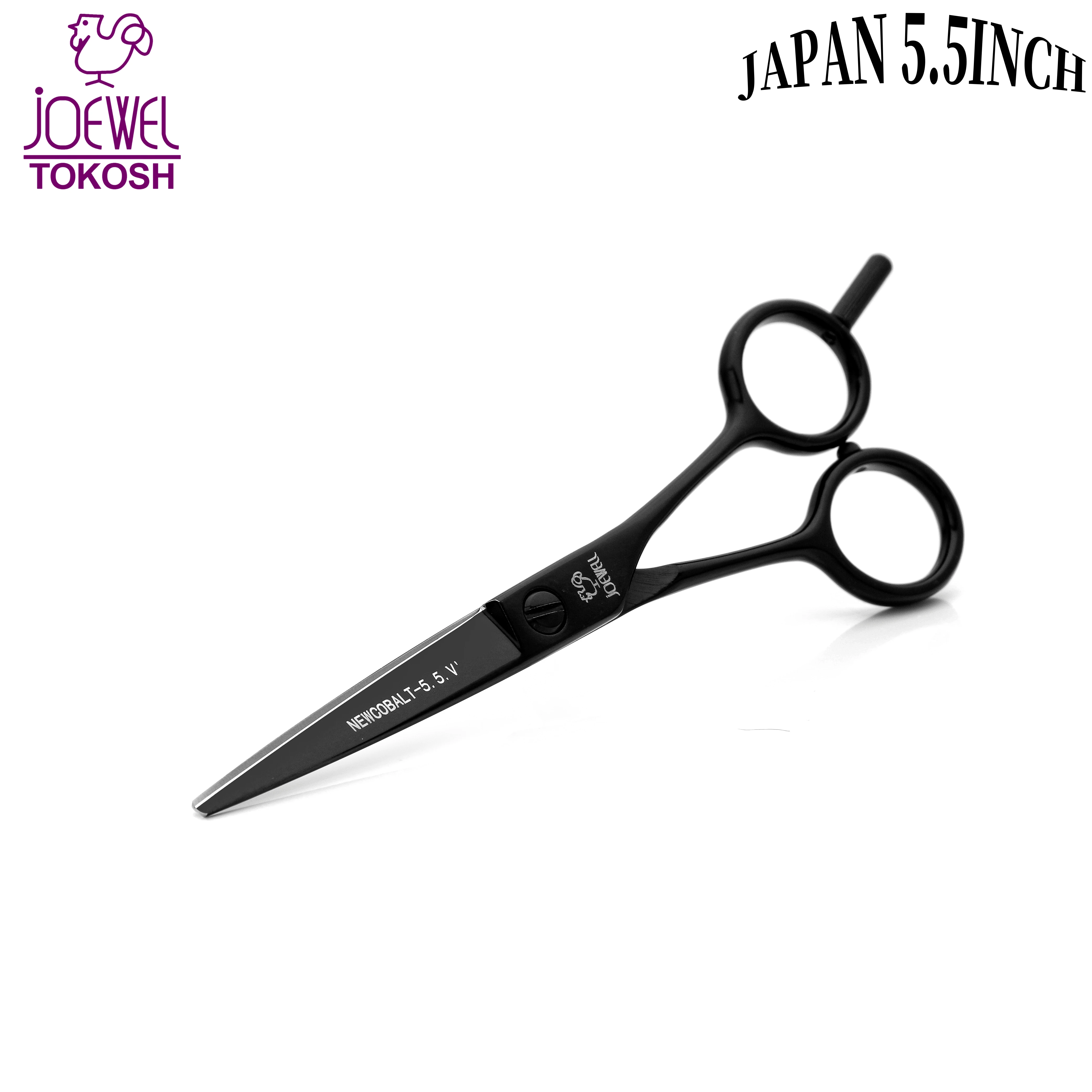 Tijeras de Peluquería Profesionales Multifuncionales para Adelgazar el Cabello, Corte Recto al 10%-50%, Varios Tamaños JP440C 5-5.5-6-6.5-7