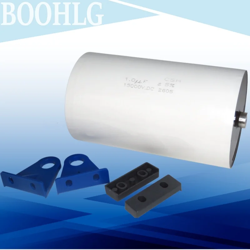 1 Uds. Condensador de película inductivo y sin polaridad de alto voltaje 1,0 UF 105 15000V 15KV 94X160MM