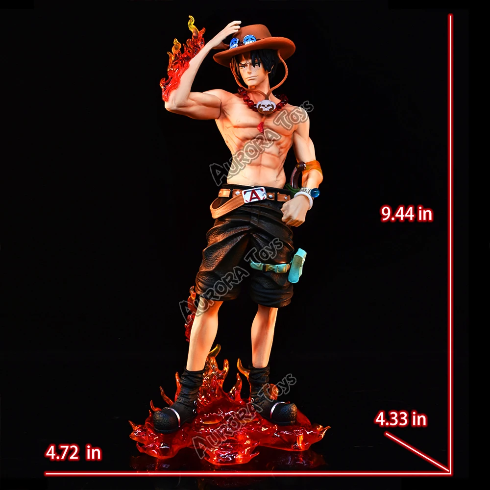 Figura de Anime de One Piece, estatua coleccionable de PVC, modelo de juguetes, regalos, 9.44in/24cm