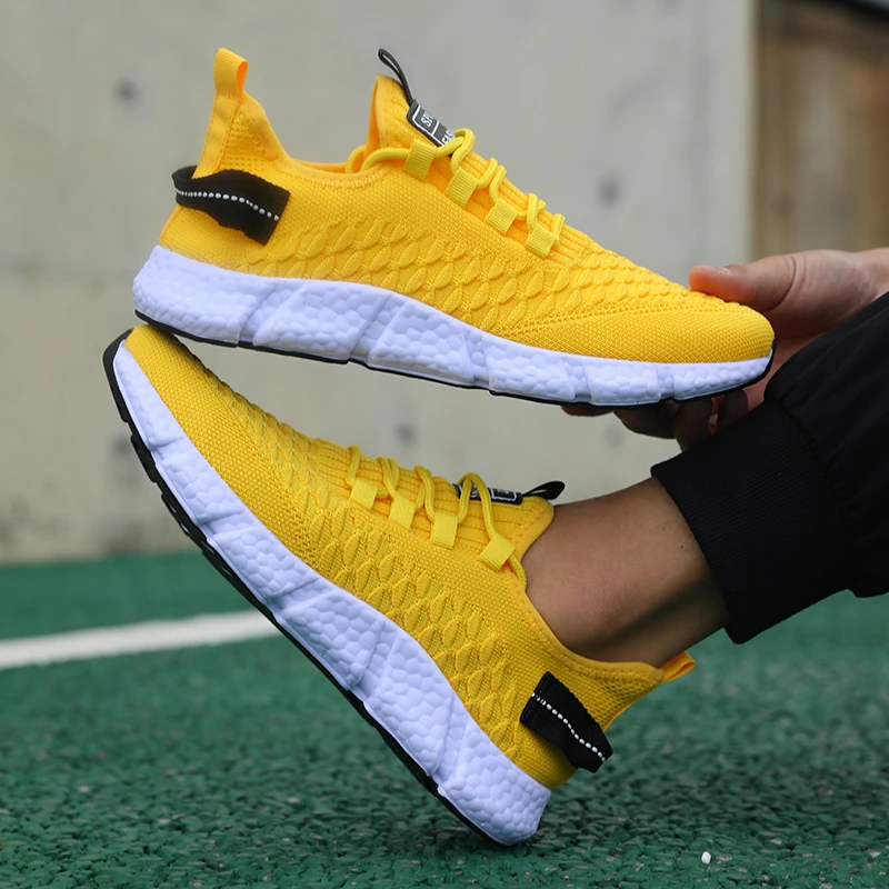 Zapatillas deportivas de moda para hombre, zapatillas ligeras transpirables para correr, novedad de 2025, zapatillas informales para caminar para hombre y mujer, Tenis femeninos