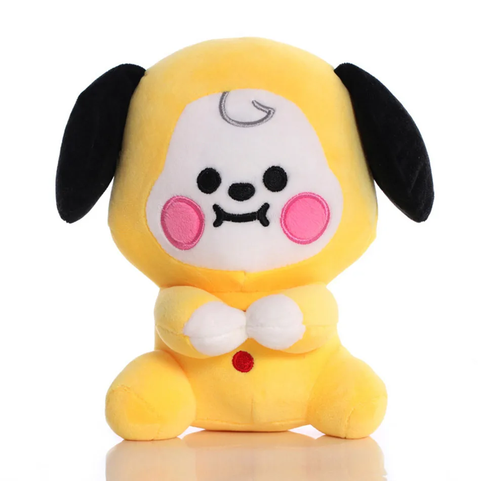 Llavero de peluche B-T-21 Koay Shooky Mang Cooky, bonito colgante de peluche, adorno para mochila, regalo para fans, decoración para bolsos