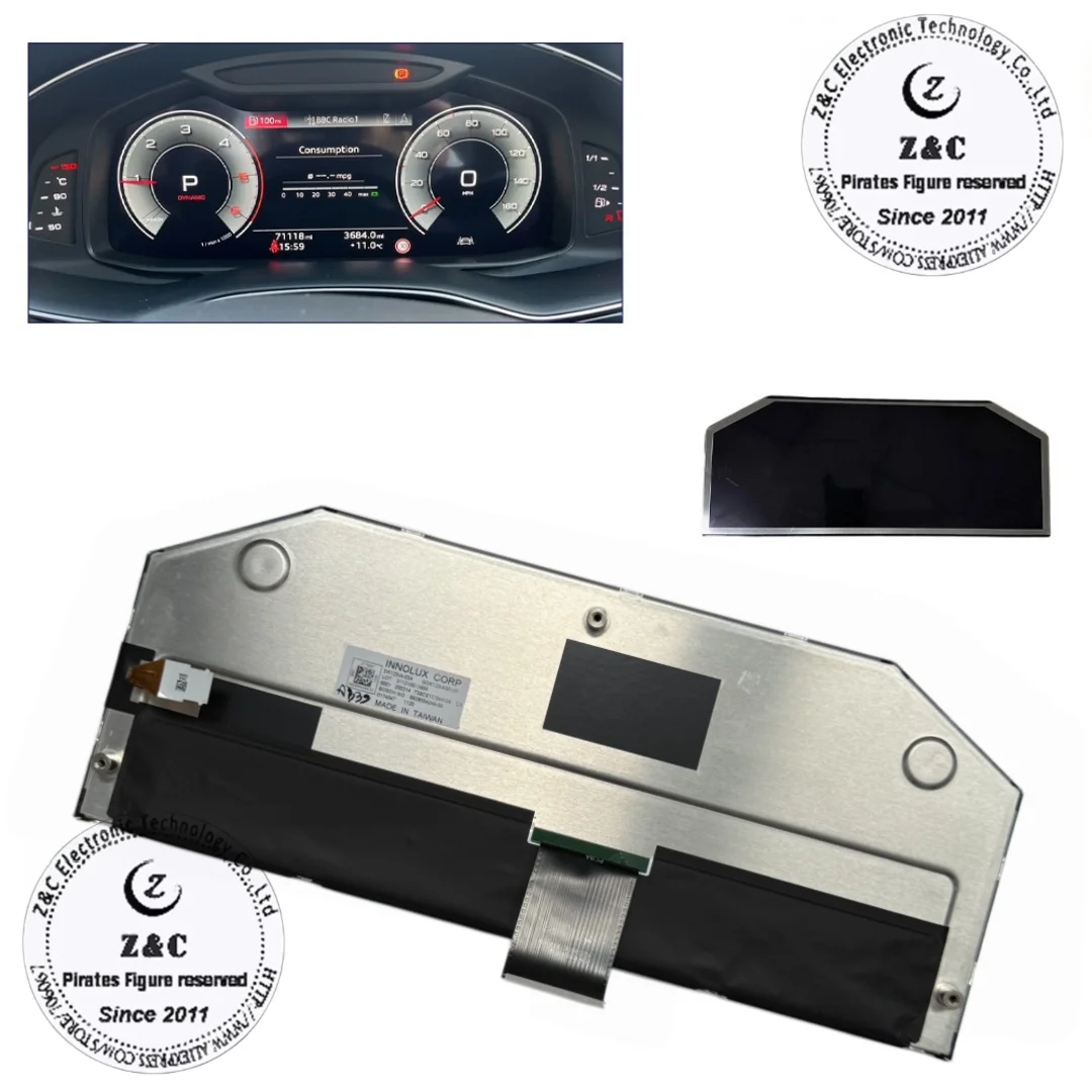 DK123IA-03A para Audi A3 RS3 S3 8Y A4 B9, Pantalla del Panel de Instrumentos del Velocímetro