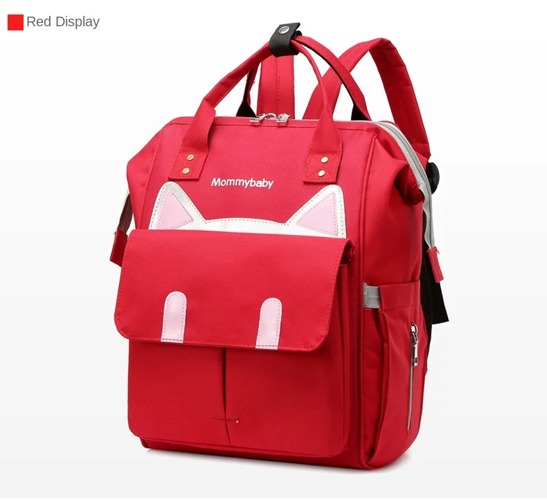 Mochila de viaje para mamá y bebé, bolso de estudiante, hombro portátil, gran capacidad, multifuncional, nueva moda
