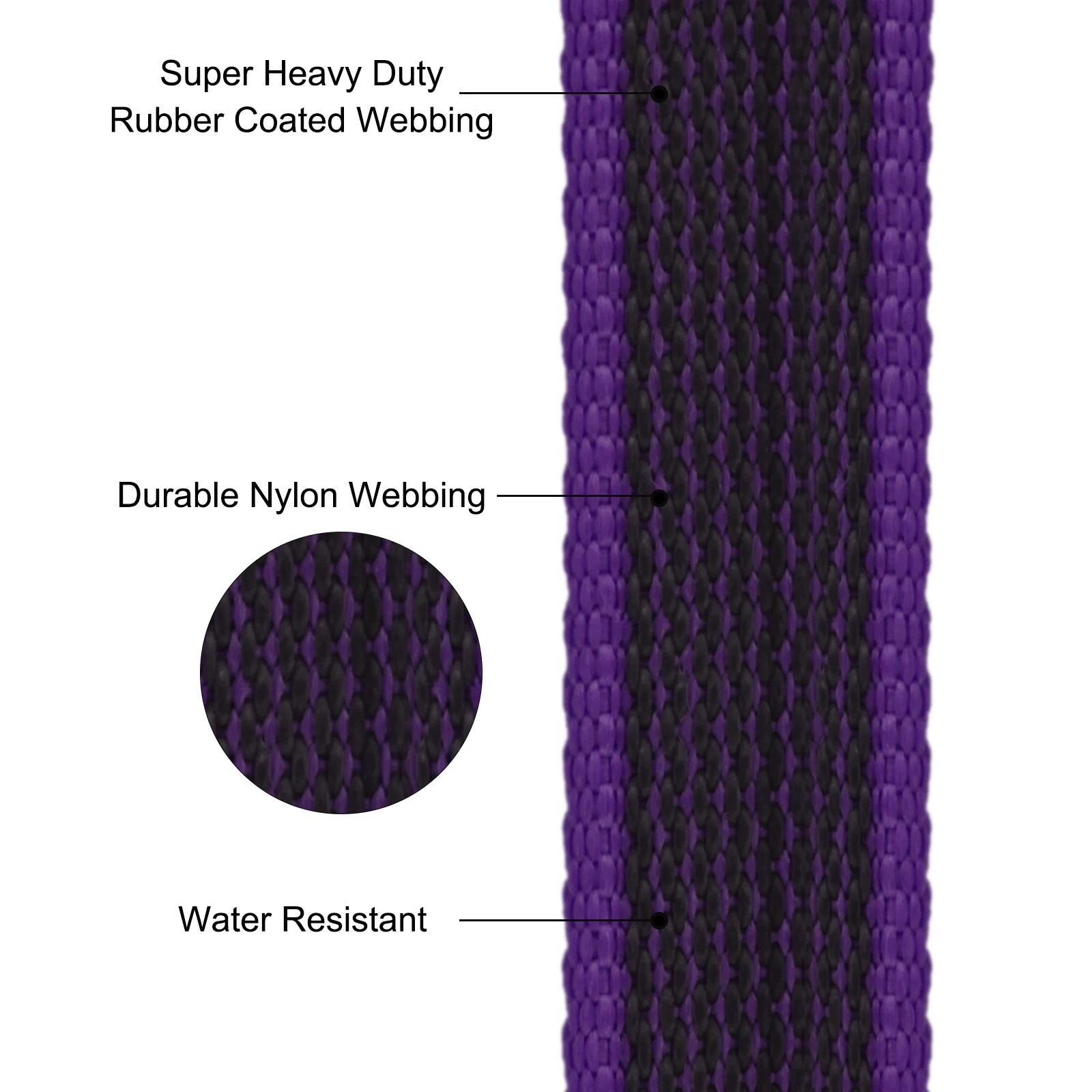 Correa para Perro de 1.5M/2M/5M/3M/15M, Correa de Látex y Seda, Fácil y Conveniente para el Entrenamiento, Correa Grande de Doble Color de 10 Metros