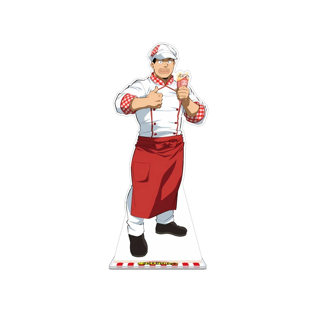 My Hero Academia - Llavero de acrílico con figura personalizada de Izuku Bakugo, Todoroki Shoto, Aizawa, uniforme de chef, decoración de escritorio 2026