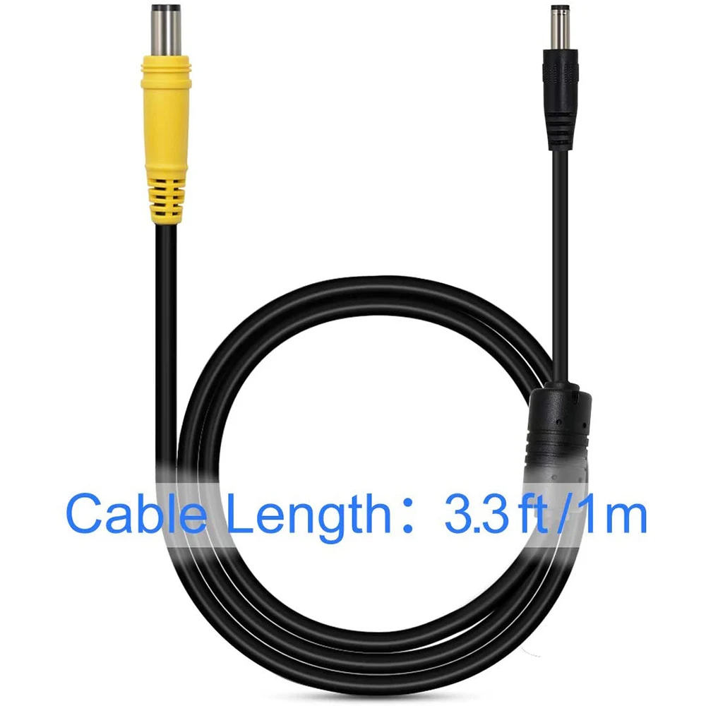 ResMed-Cable de alimentación S10 CPAP, 24V CC, 5,5X2,1mm a DC7406, Cable de enchufe para tren de viaje