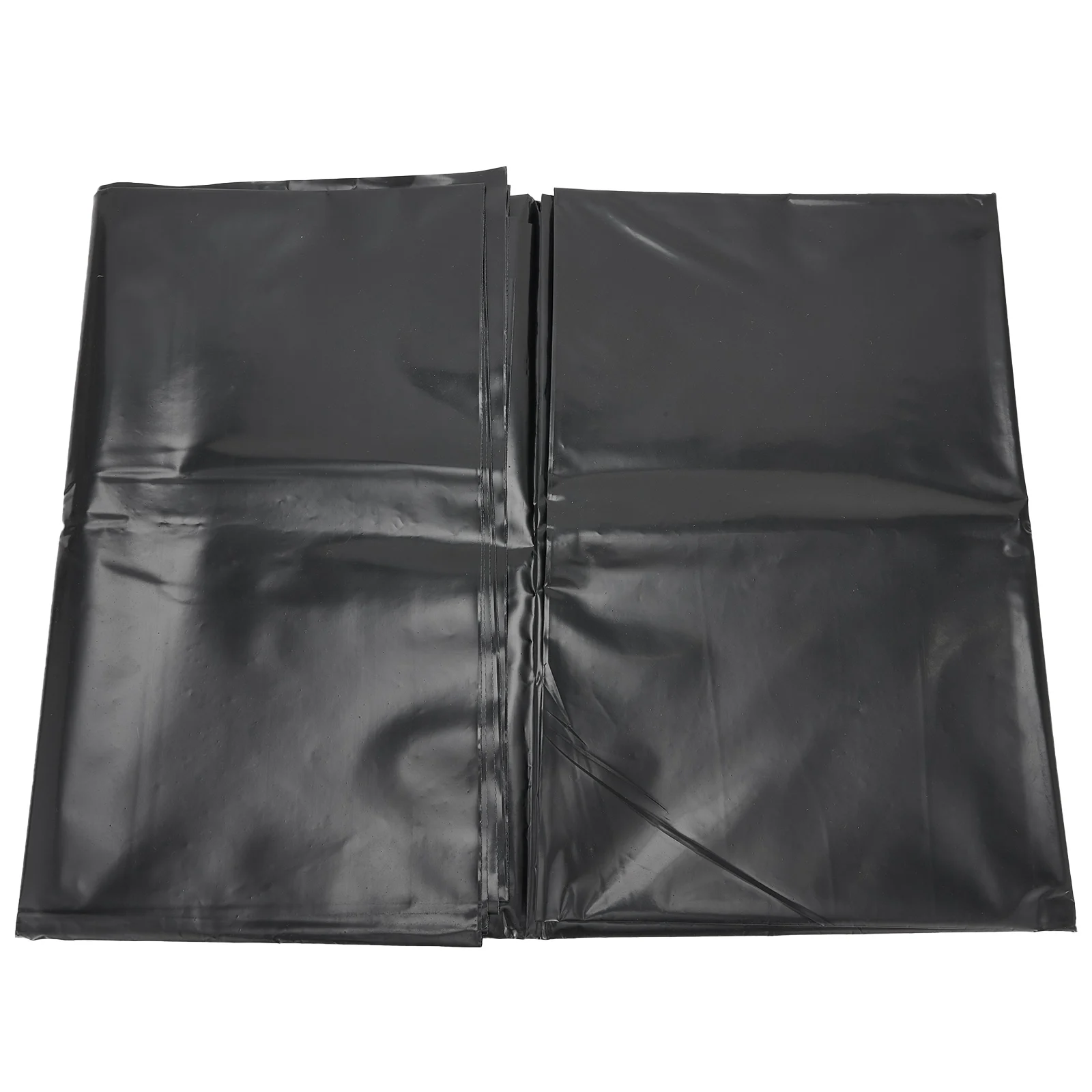 Película de revestimiento negro impermeable, revestimiento para estanque de peces, piscinas de jardín, HDPE reforzado, garantía resistente, estanque de paisajismo