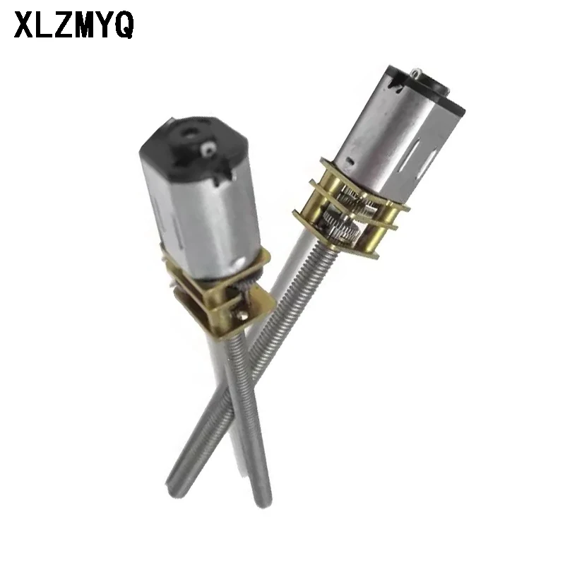 10 Uds GA12-N20 DC 3V 6V 12V Micro engranaje de reducción Motor de CC con tornillo de avance M4 * 55 motores N20 30RPM 50RPM 100RPM 1000RPM Kit Diy