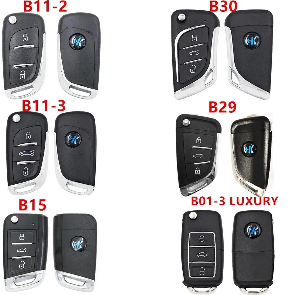 1/5 Uds KEYDIY Serie B B01-LUXURY B11-2 B11-3 B15 B30 B29 Control remoto para programador KD900 KD-X2 MiNI kd