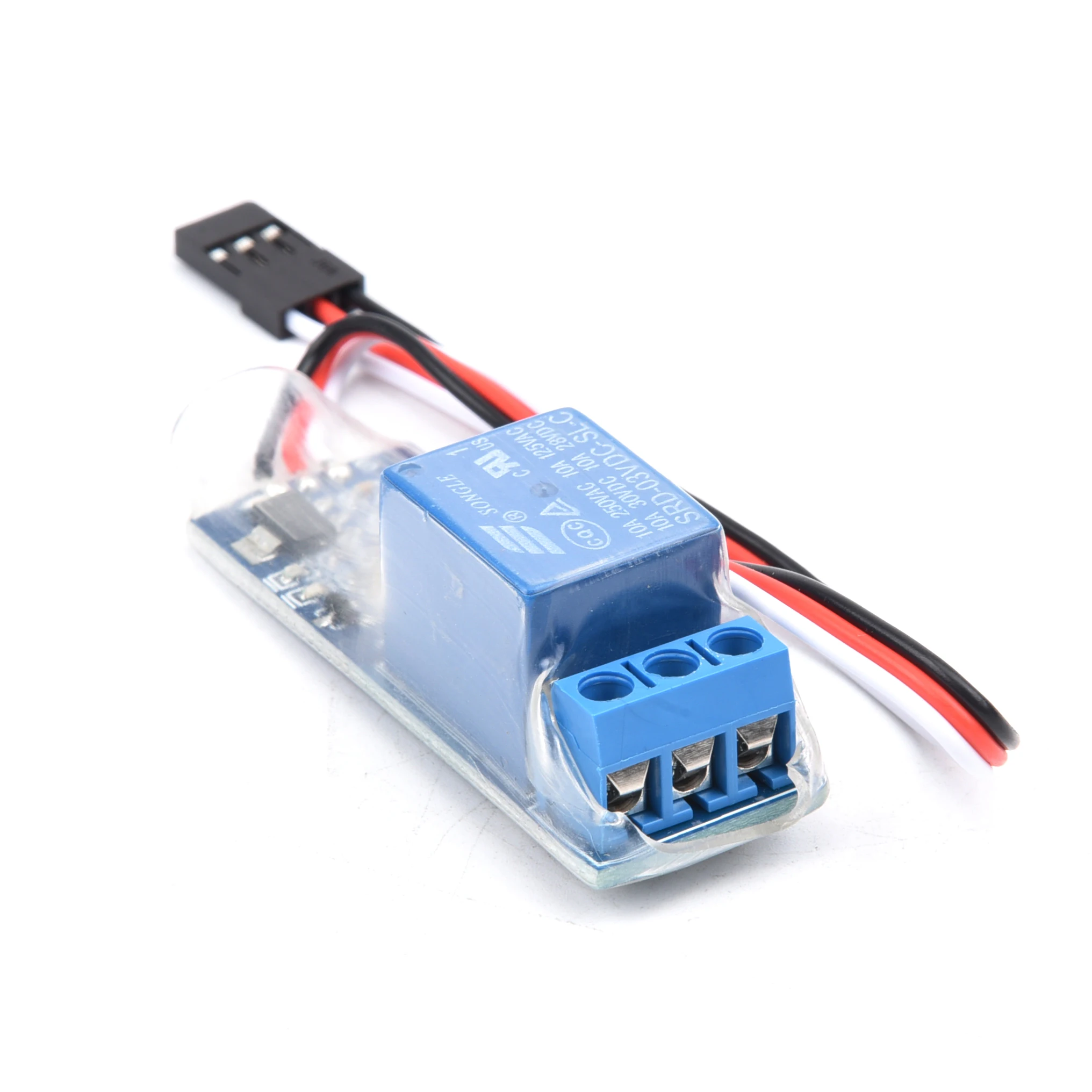 Interruptor de relé electrónico PWM para avión RC, modelo DIY, controlador de luces de navegación, interruptores de encendido y apagado Universal K1, 1/2/4 Uds.