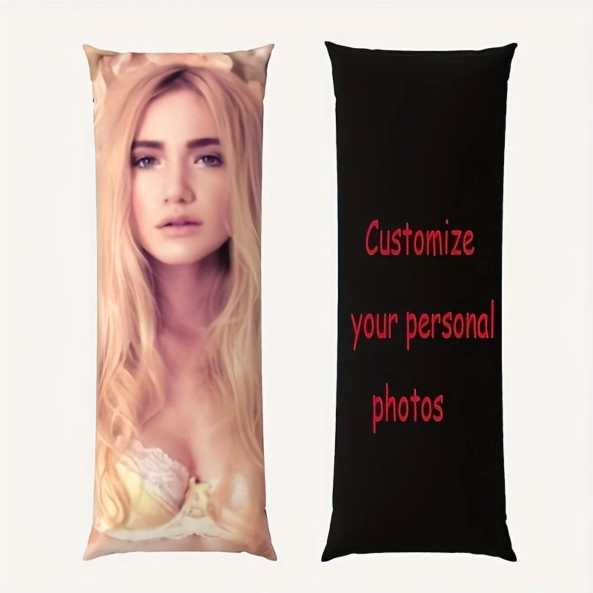 Funda de Almohada Rectangular Personalizada con Foto; una Almohada con Foto de Vacaciones, el Regalo Perfecto para Familiares y Amigos