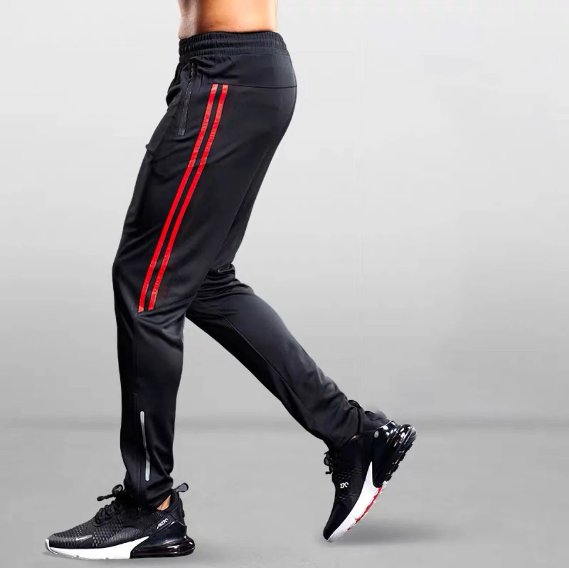 Pantalones deportivos para correr para hombre, pantalones de entrenamiento de pista para gimnasio y Fitness, ropa deportiva para correr, pantalones de chándal para correr, pantalones de chándal para hombre