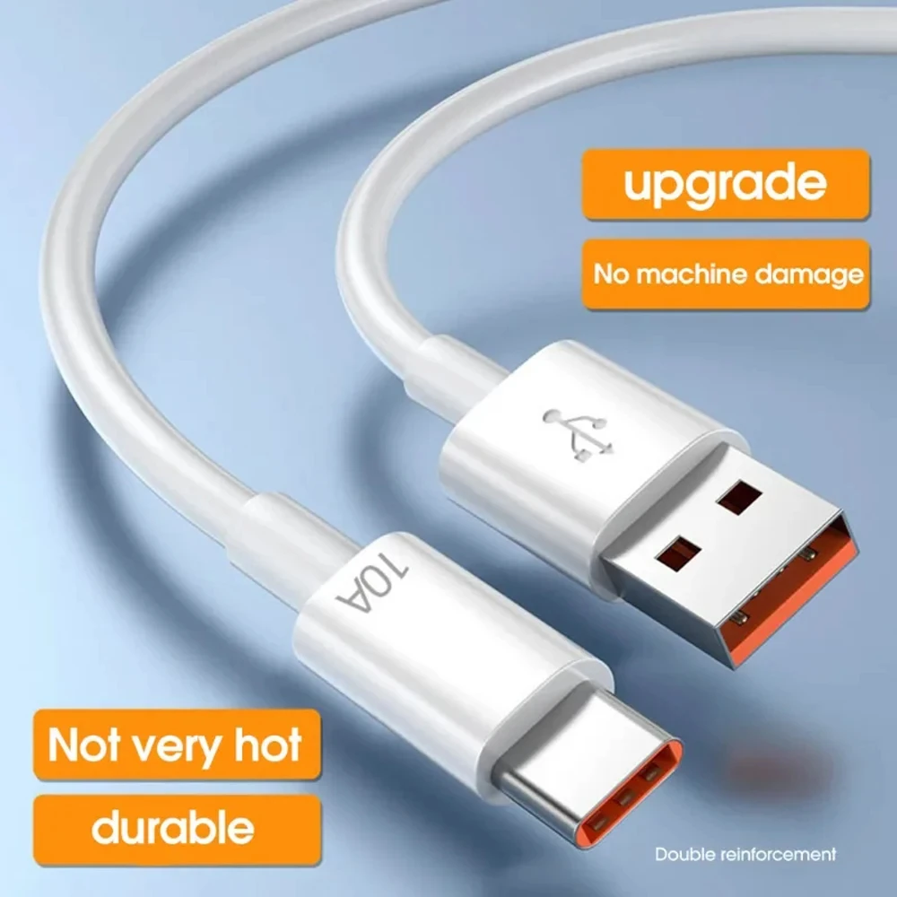 NNBILI 5 uds tipo C Cable de datos de carga súper rápida 120W Cable de cargador rápido para Samsung Xiaomi Huawei USB C Cable de datos de teléfono móvil