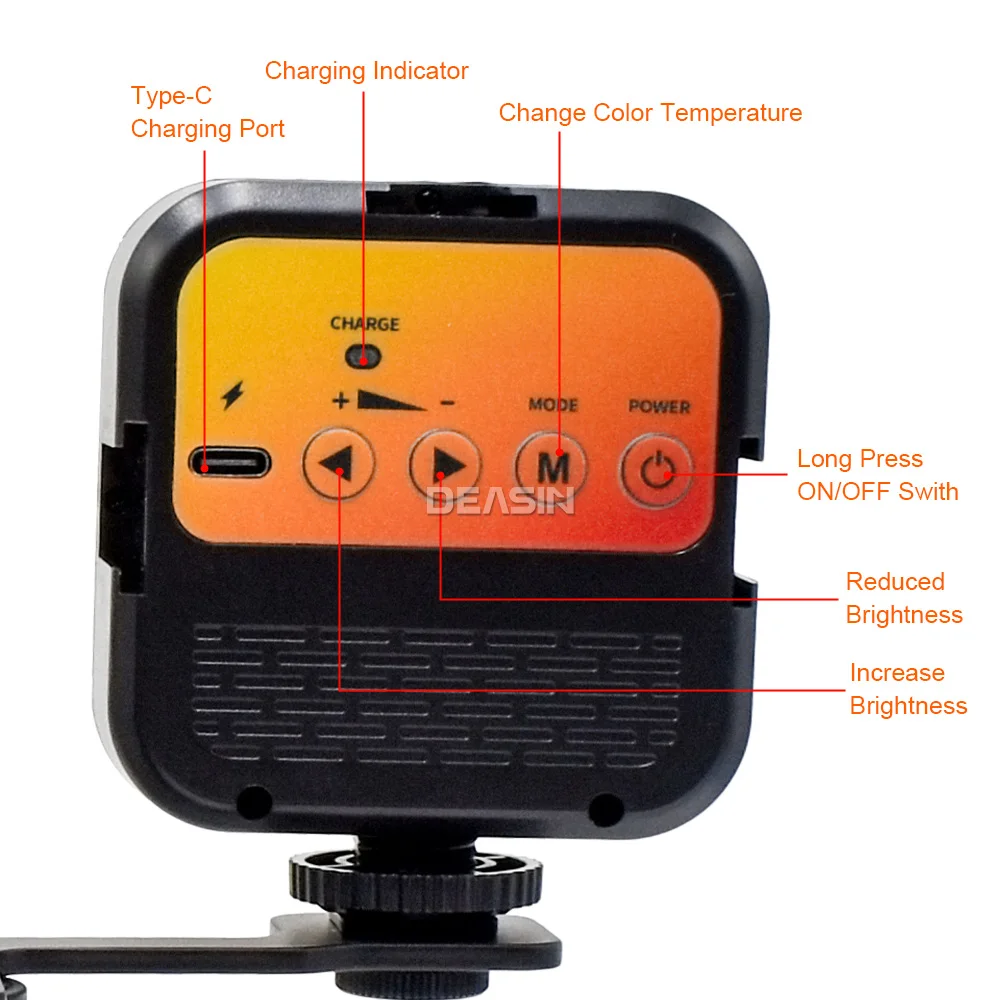 Lámpara Dental LED para Fotografía, Linterna para Odontología