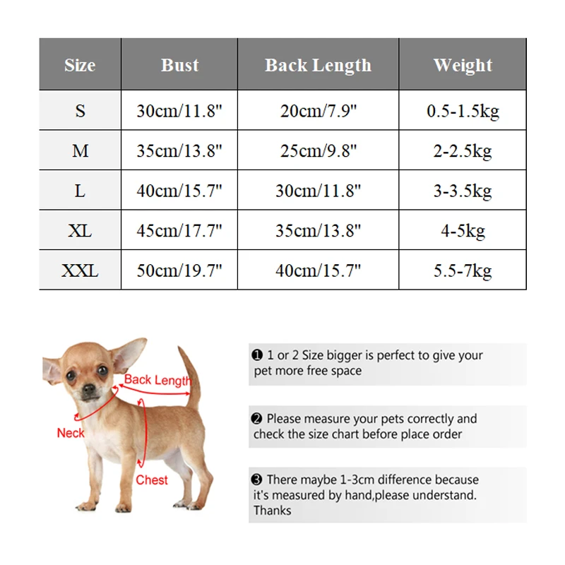 Suéter de invierno para perros, ropa cálida de felpa para perros pequeños y medianos, abrigo suave para cachorros, chaqueta, disfraces de peluche para Chihuahua, suministros para perros