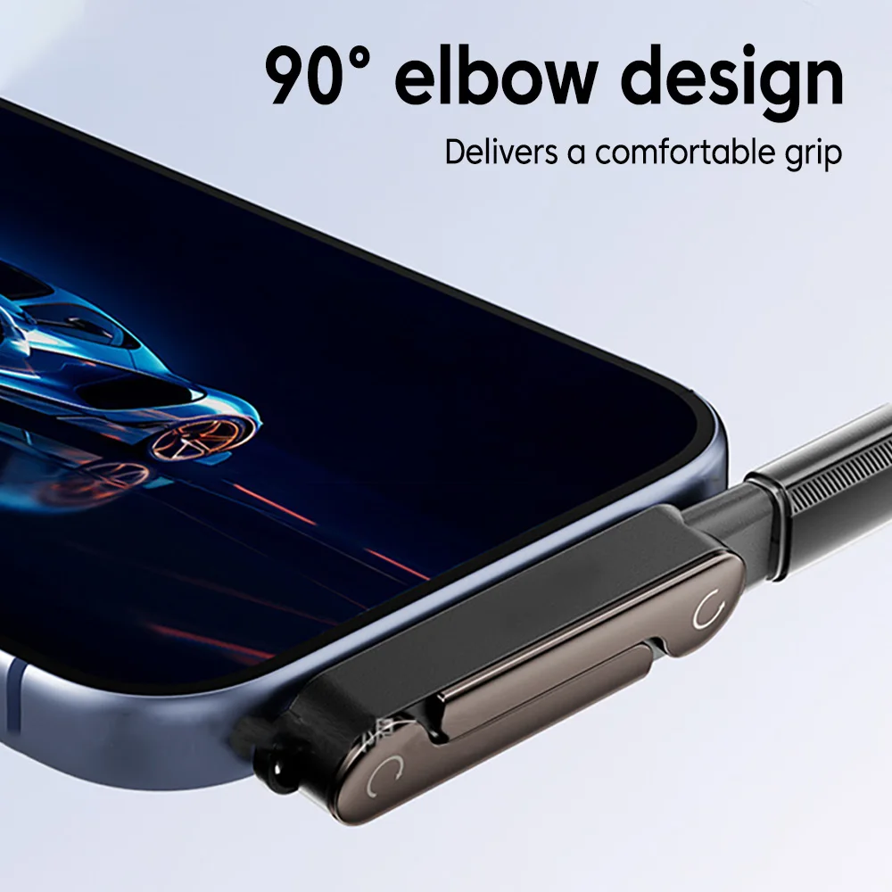 Adaptador USB C de 240W con Soporte Integrado, Convertidor Multifuncional Plegable para IOS 15 16 17, Macbook, Xiaomi, Samsung, Soporte de Carga para Teléfono
