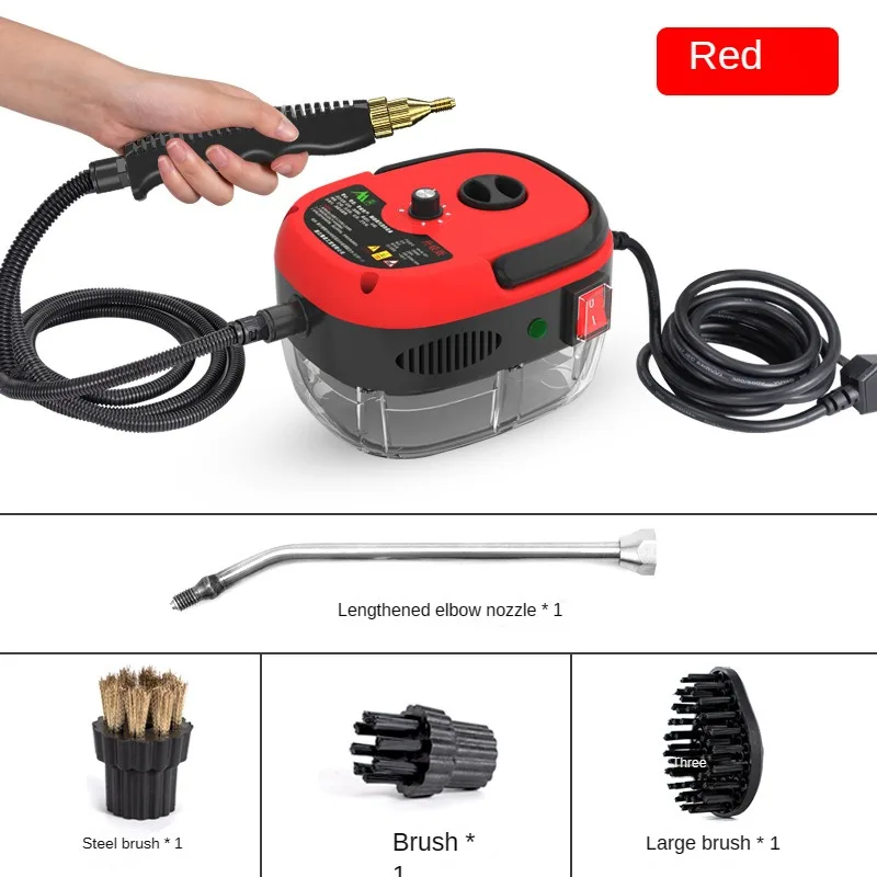 Limpiador a vapor de alta temperatura para el hogar, 2500W, esterilización, aire acondicionado, capó de cocina, limpiador al vapor para el hogar y el coche, 110V, 220V