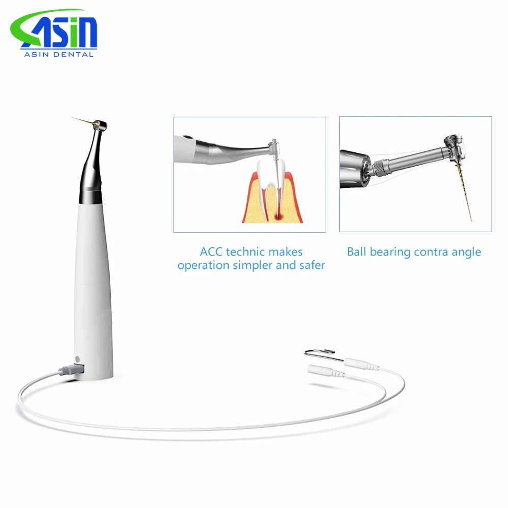 Instrumentos Dentales Avanzados: Motor Endodóntico Inalámbrico con Relación 6:1 y Localizador de Ápice, EP-Pro sin Escobillas de Acero Inoxidable