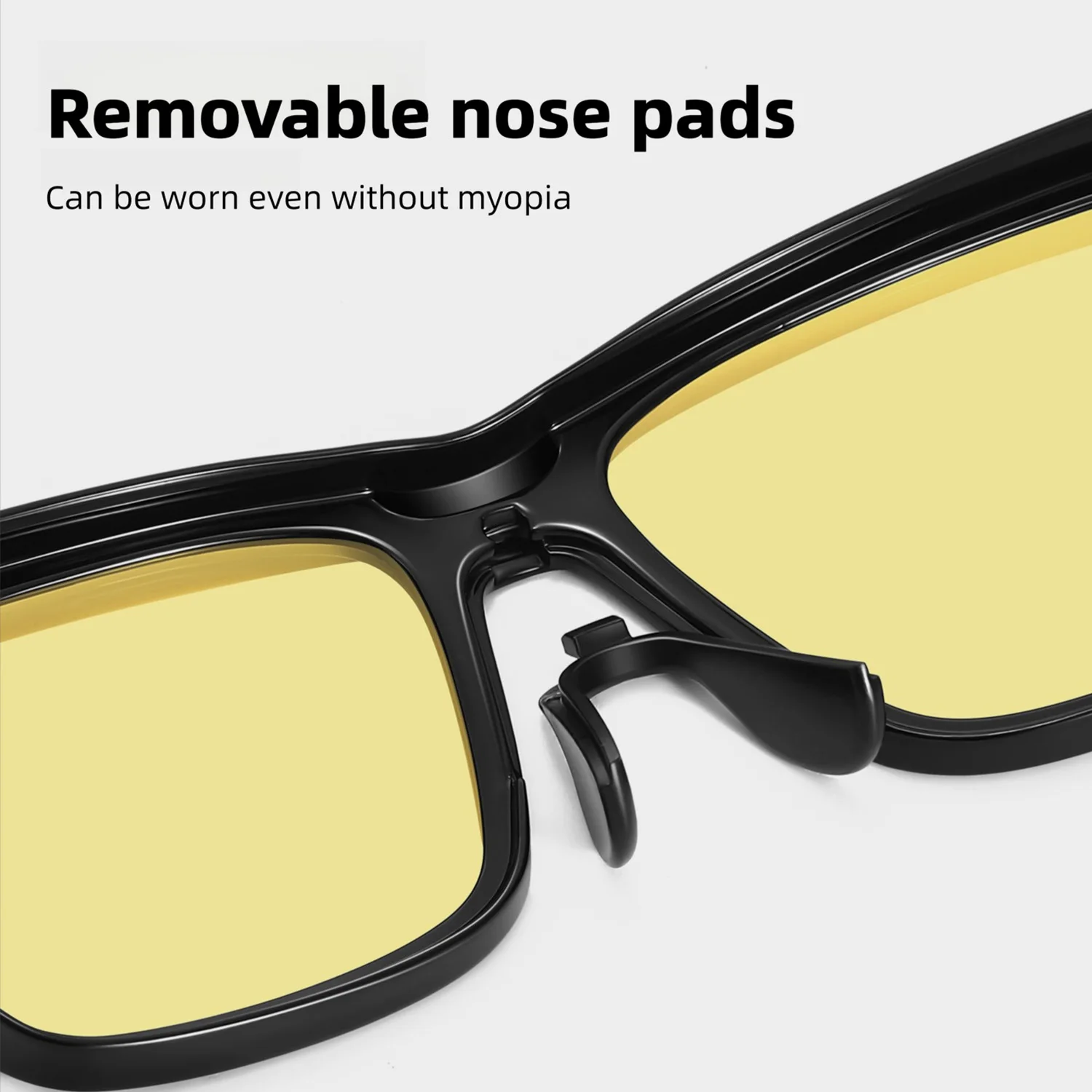 Gafas de Sol CAPONI con Visión Nocturna para Hombre, Antideslumbrantes, Fotocromáticas, para Uso Diurno y Nocturno, para Conducir al Aire Libre, con Cubierta de Marco, Modelo BSYS36703