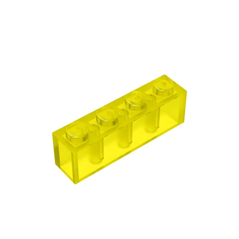 Gobricks GDS-534 Ladrillo 1 x 4 sin Tubos Inferiores compatible con lego 3010 3066 piezas de bricolaje infantil