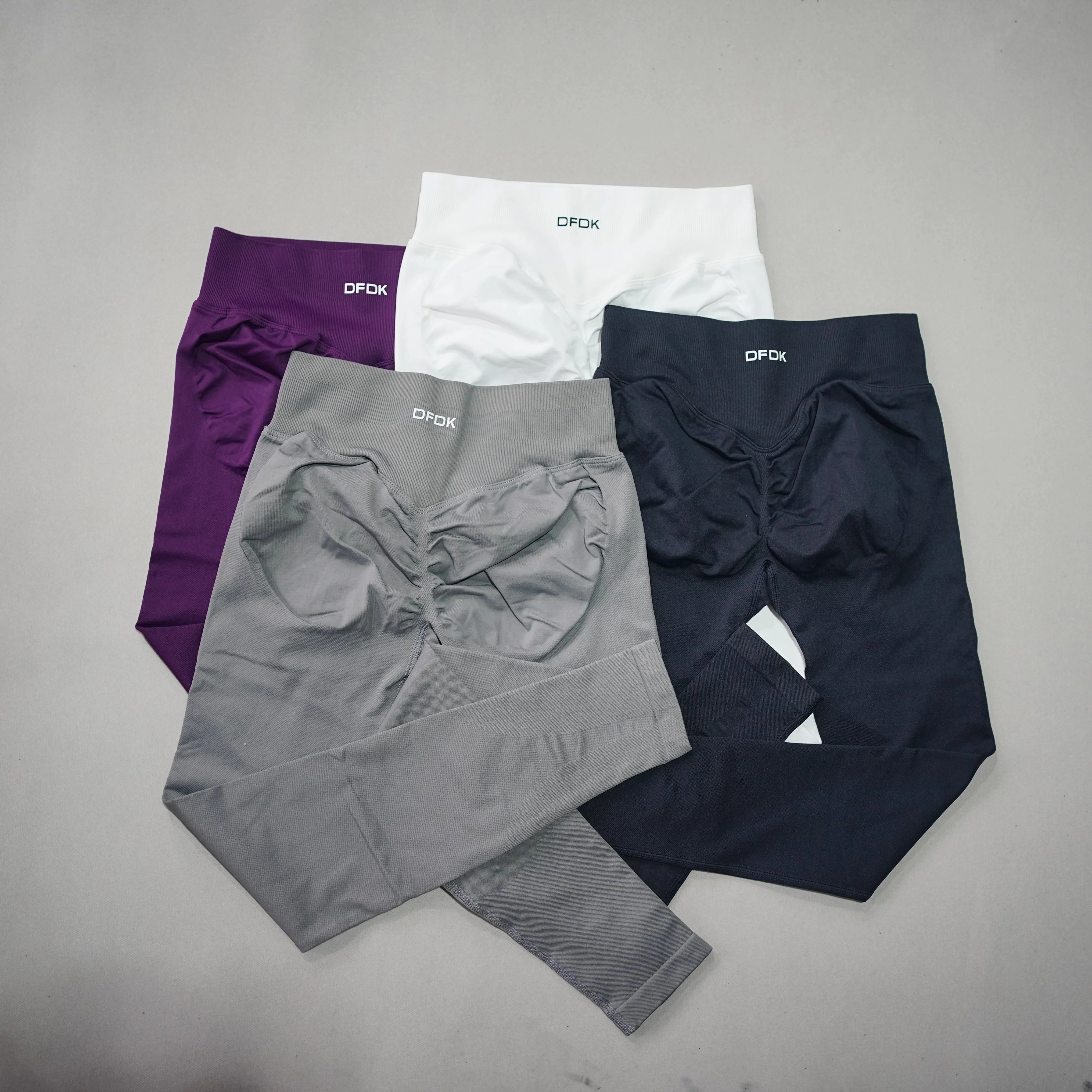 Leggings Deportivos DFDK para Mujer, Cintura Alta, Sin Costuras, Levanta Glúteos, Compresión, para Yoga, Gimnasio, Fitness, Running, Entrenamiento