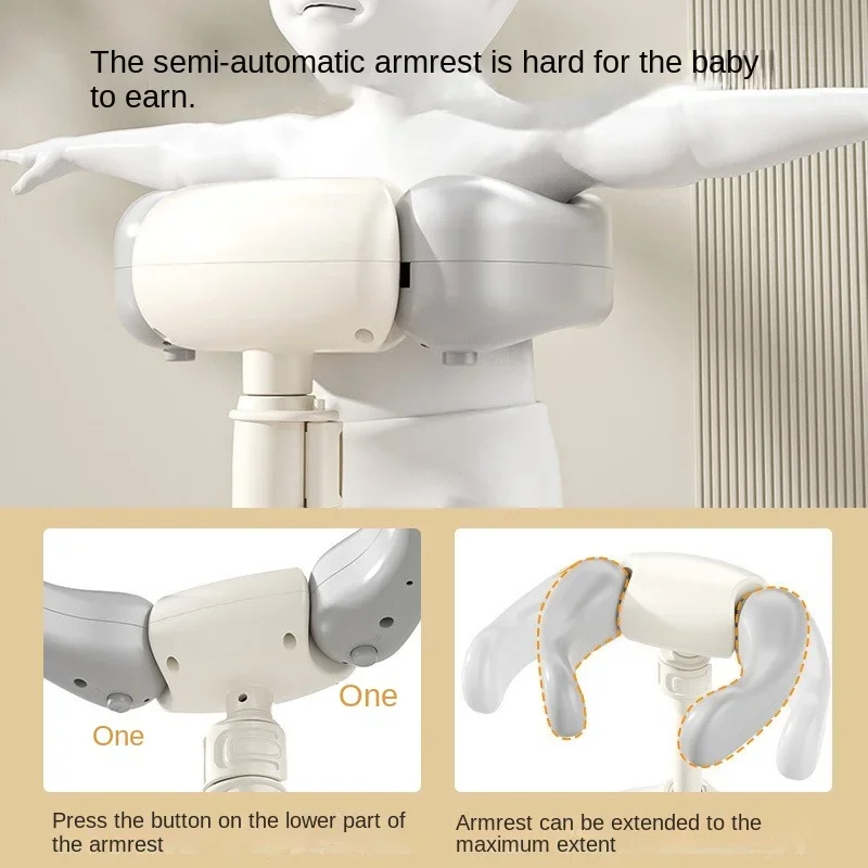 Soporte de baño ajustable para bebé, plegable para almacenamiento, almohadillas antideslizantes para los pies, suministros de baño para bebés y niños