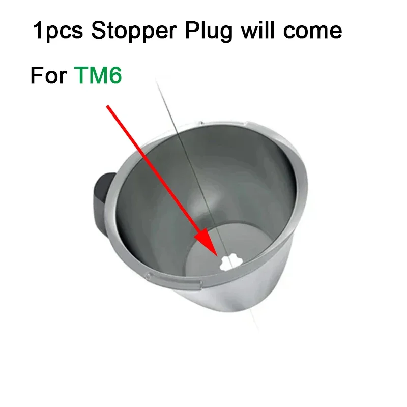 Tapón de tapón de olla principal para olla de cocción lenta Thermomix TM6, reemplazo de hoja de agua hervida sellada