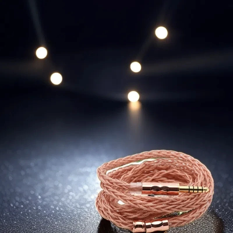 Cable de actualización de cobre de cristal único XINHS HS30, 8 núcleos, 7N, UPOCC