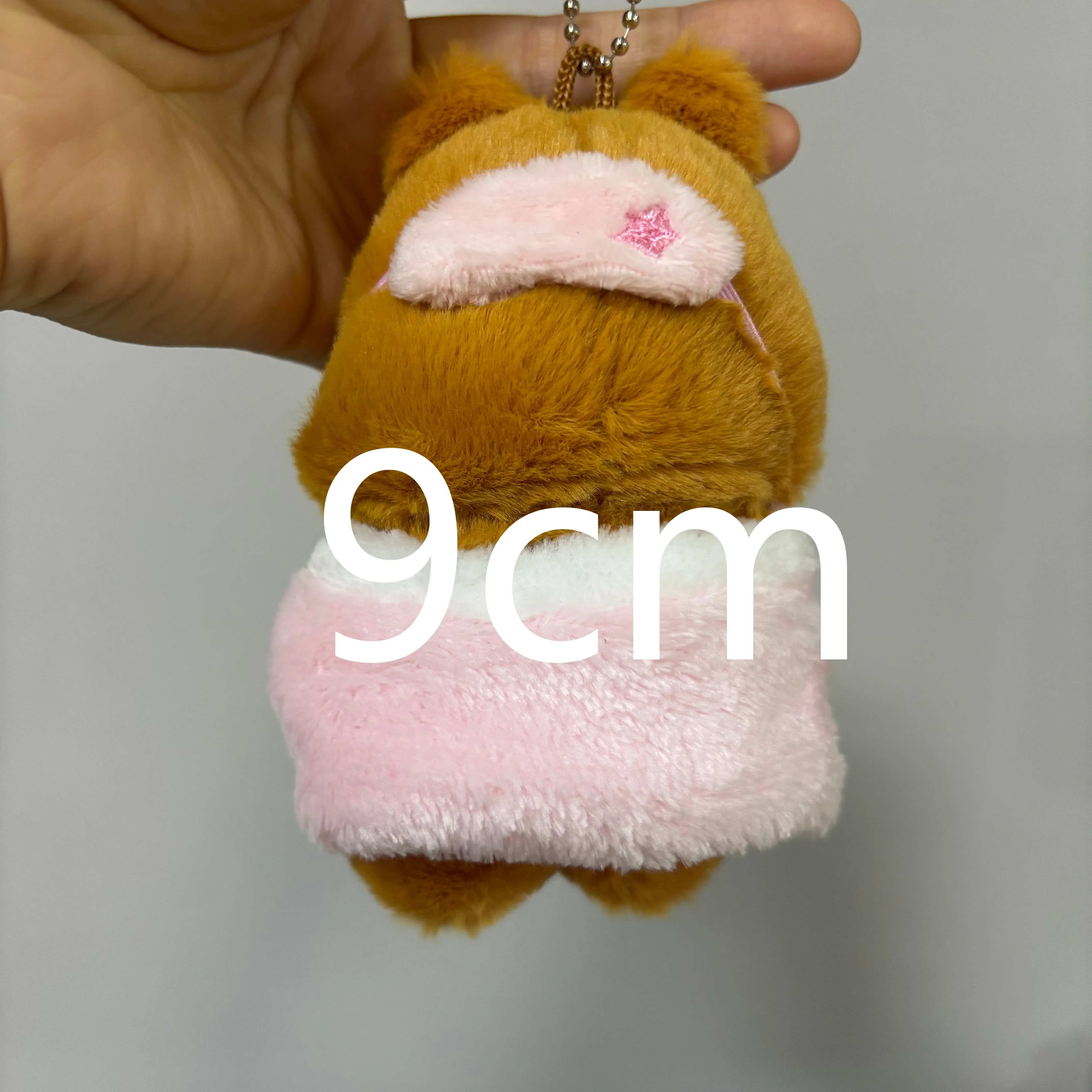 Nuevo Llavero de Peluche con Diseño de Animal, Serie Rosa, Mini Muñeco Compañero Decorativo, Productos DIY