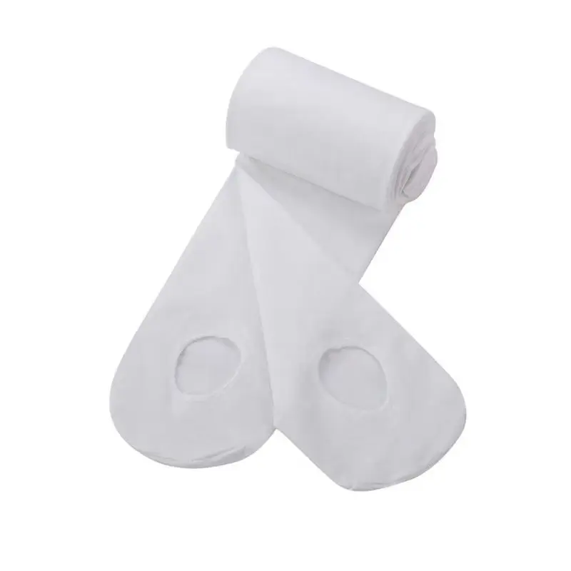 Venta al por mayor profesional femenino 80d microfibra suave Convertible Ballet danza medias niñas Leggings pantimedias sin costuras con agujero
