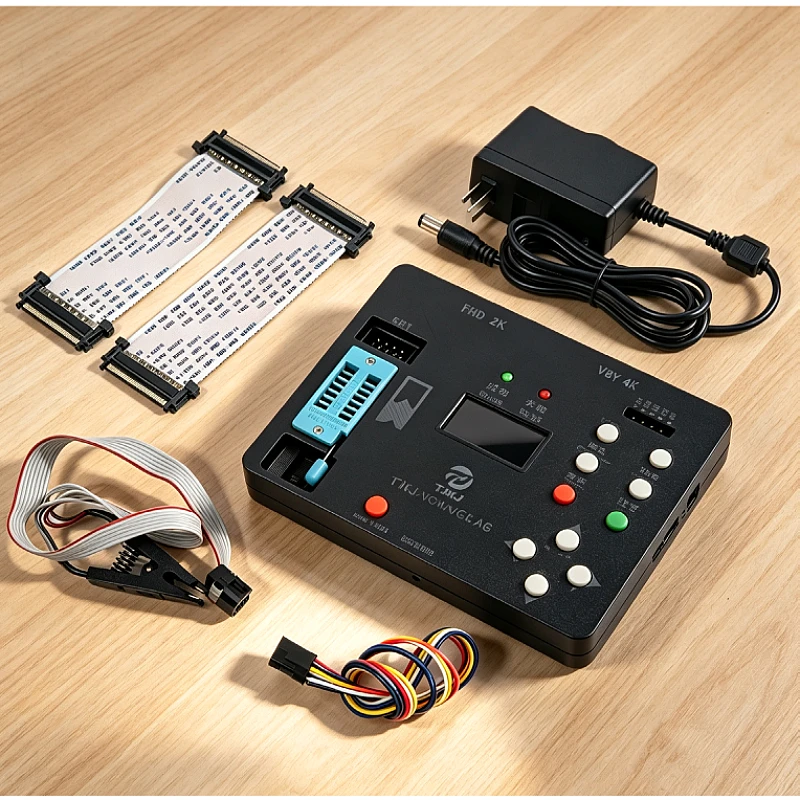 Adecuado para reparar televisores Samsung, LG y otros con programadores VGH/VGL, programadores TU KU MU BU NU AU CU DUVGH/VGL. Compatible