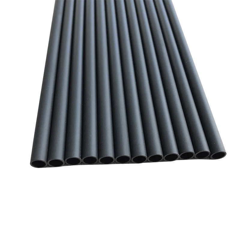12 Uds 100% flechas de carbono puro ID6.2mm Spine300-800 arco recurvo compuesto caza tiro con arco