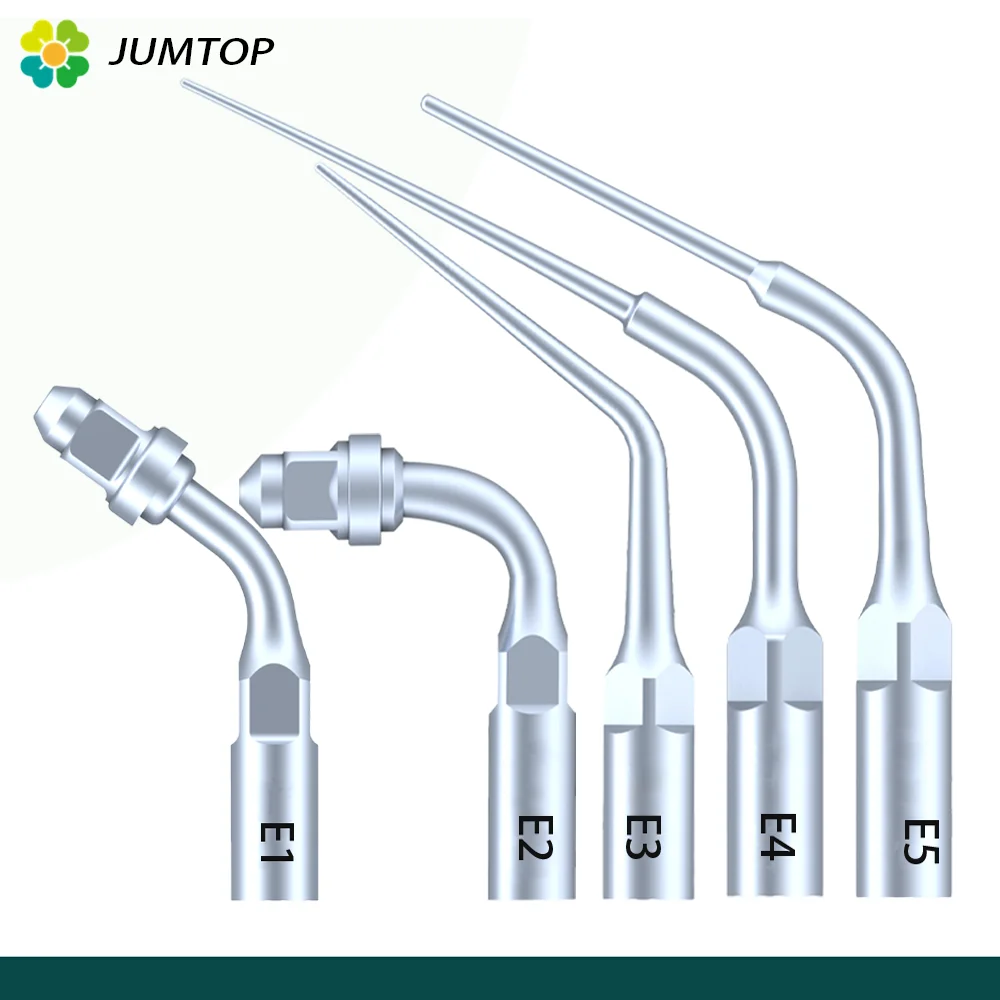 Punta de escalador ultrasónico Dental, punta de escalado, periodoncia, endodoncia, compatible con EMS Woodpecker SATELEC DTE NSK, 5 uds.