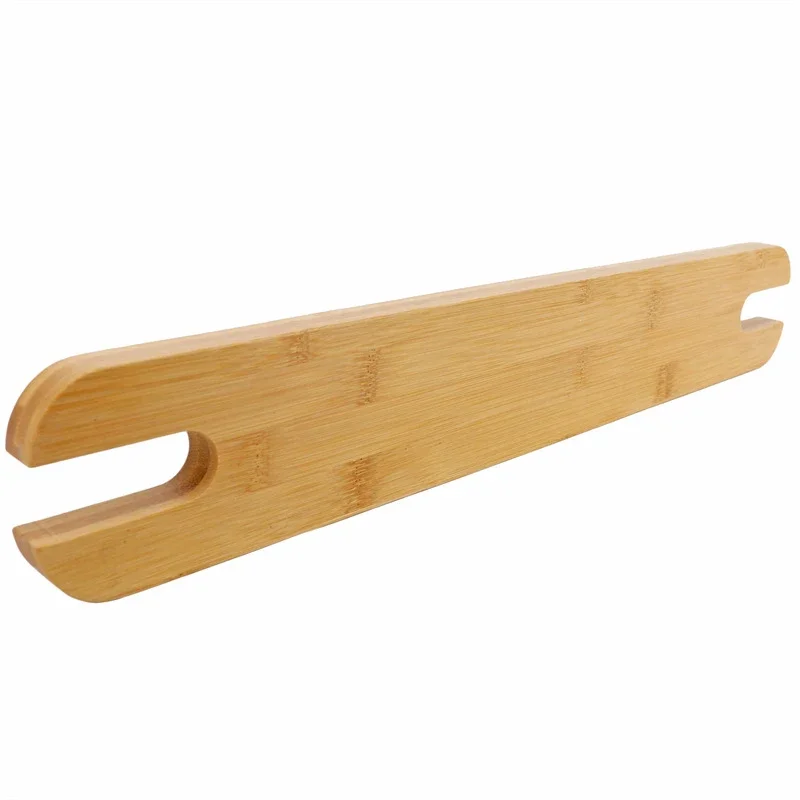 Reposapiés para silla alta de bebé, asiento infantil de madera de bambú Natural, reposapiés antideslizante, accesorios para trona estable, cosas para niños y bebés