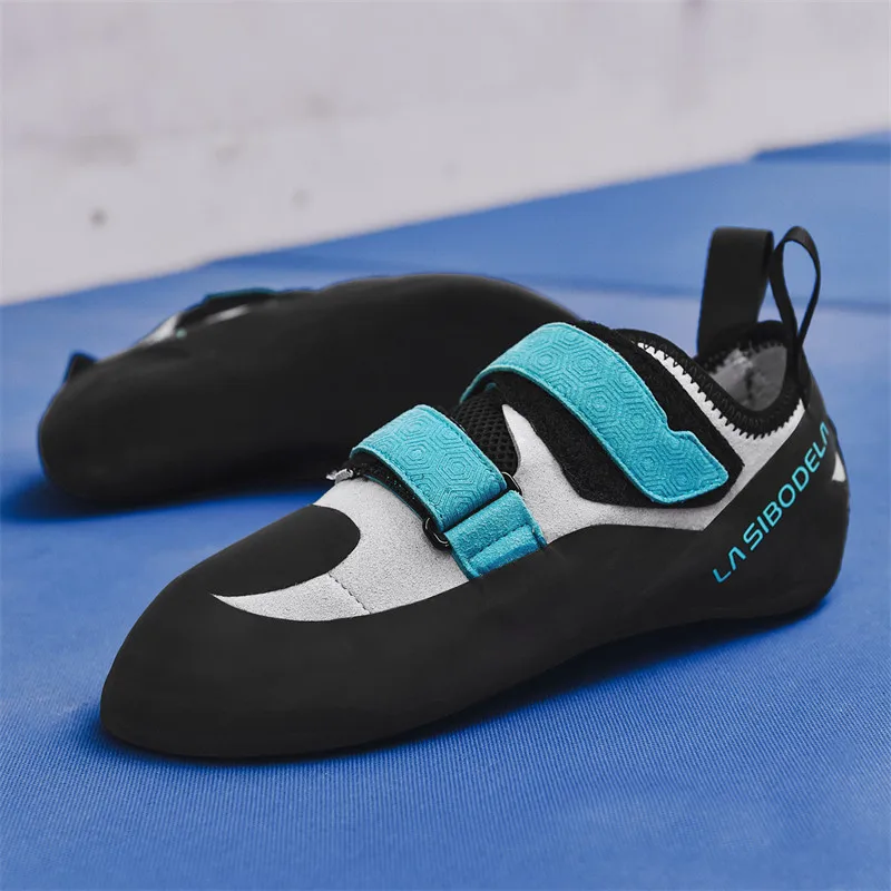 Zapatillas de escalada para principiantes, zapatillas de escalada para uso en interiores y exteriores, zapatillas de escalada profesionales para hombres y mujeres, zapatillas de entrenamiento para escalada en roca y boulder.