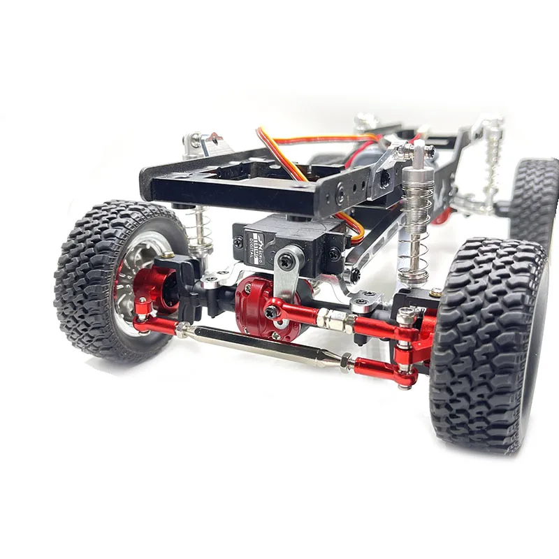 Eje Delantero y Trasero de Metal para MN78 MN82 con Eje de Transmisión de 3mm a 4mm, CVD1/12, Piezas de Mejora y Accesorios para Coche RC