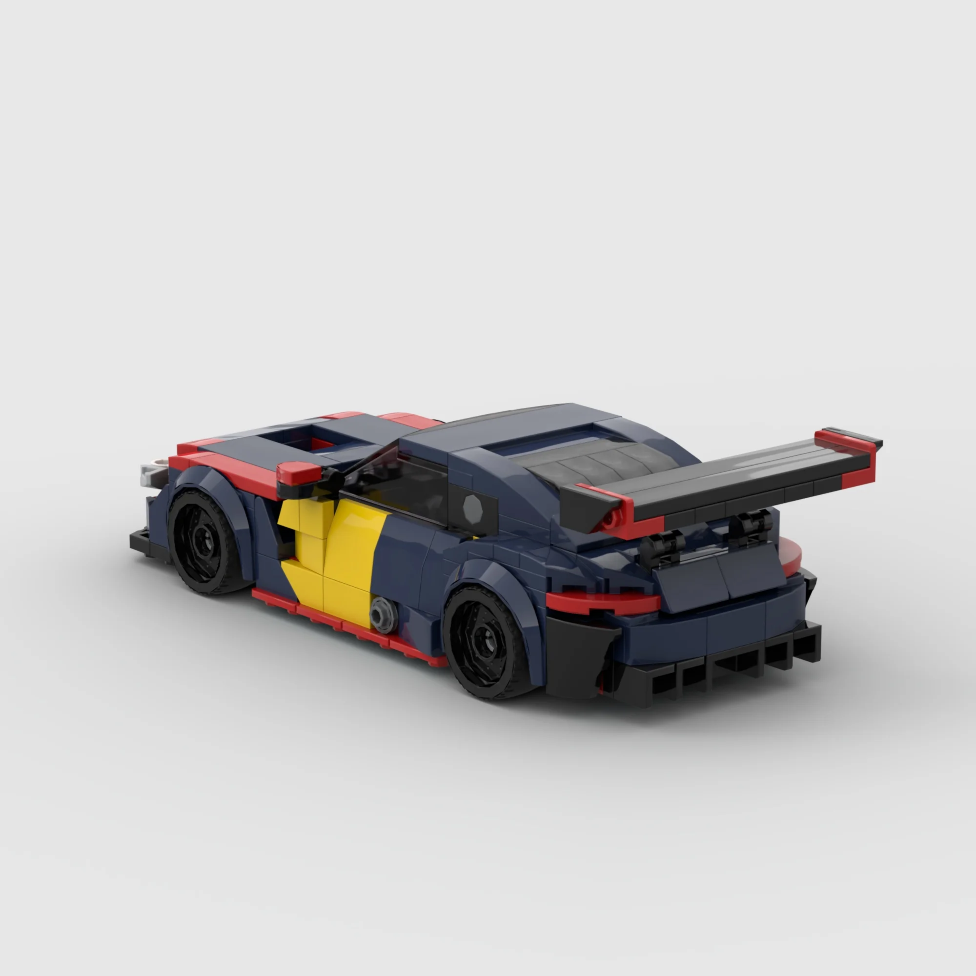 Bloques de Construcción del Superauto Técnico GT3 MOC-258495, Modelo de Auto Deportivo de Carreras Verstappen, Ladrillos de Ensamblaje, Juguetes para Adultos, Regalos