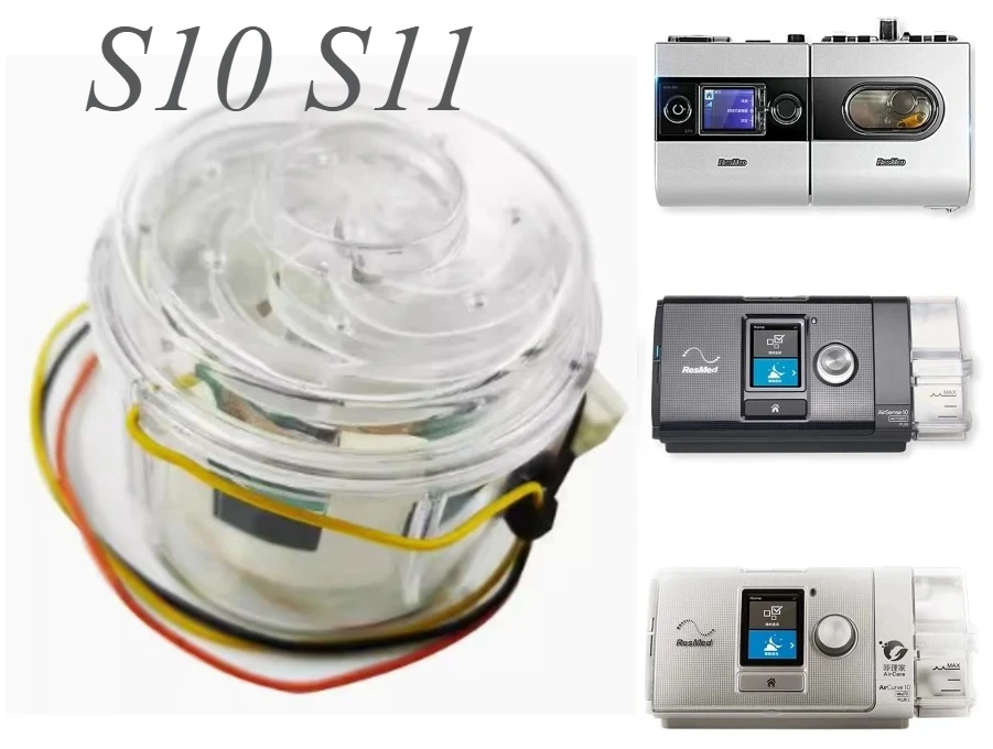 Resmed Airsense 10 S9 S10 Ventilador para Apnea del Sueño Compatible con CPAP, Motor de Soplador, Bomba de Repuesto, Piezas de Repuesto Originales