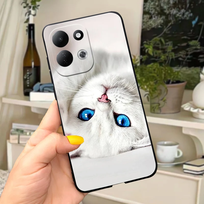 Funda para Xiaomi Redmi 17 4G 5G de silicona de lujo con estampado bonito, suave, de TPU, para la parte trasera del teléfono Redmi17, a prueba de golpes, funda protectora.