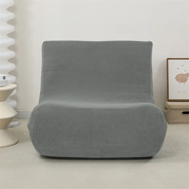 Funda de sofá elástica Jacquard sin brazos Para sala de estar, funda de sofá individual, todo incluido, Copri Divano Fundas Para Sillones