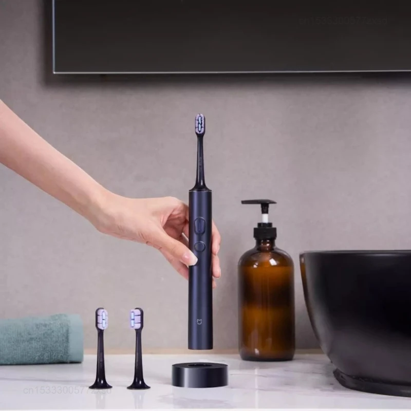 Cepillo de Dientes Eléctrico Sónico Mijia T700 con Pantalla LED, Resistente al Agua IPX7, Cerdas Suaves Súper Densas, Carga Inductiva, Cuidado Bucal