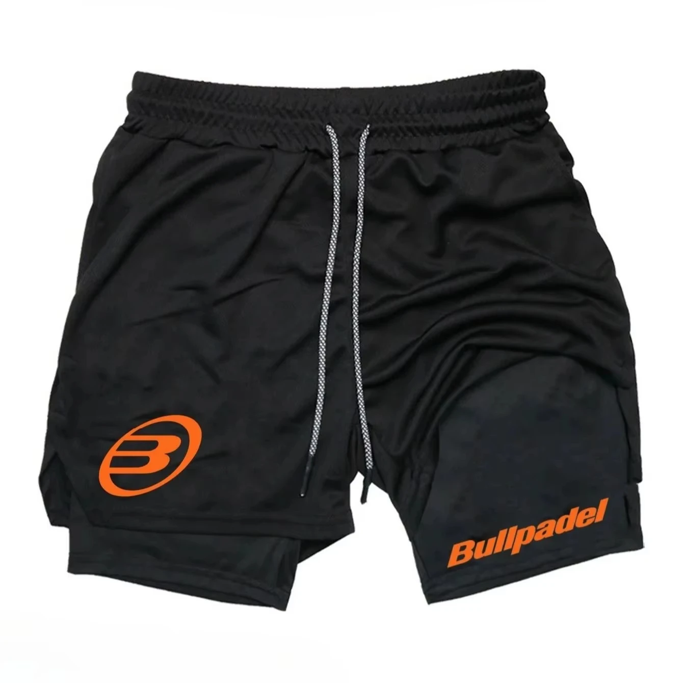 2026Berserk - Pantalones Cortos Deportivos 2 en 1 para Hombre, Pantalones Cortos de Secado Rápido para Correr, Entrenamiento de Gimnasio y Fitness, Pantalones Cortos Casuales de Doble Capa