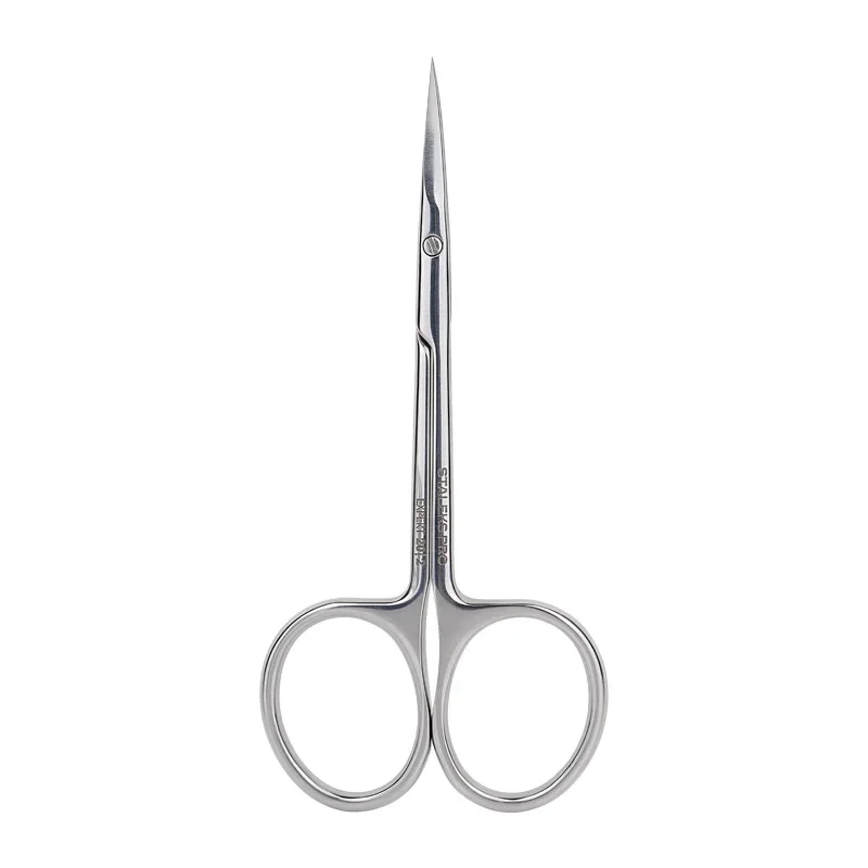 STALEKS SE-20-2 tijeras para uñas, tijeras para cejas y codo de acero inoxidable de alta calidad, herramienta de maquillaje para el cabello de la nariz
