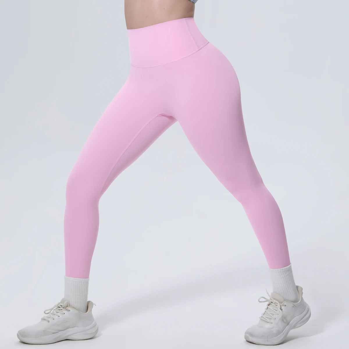 Pantalones de yoga para correr al aire libre de secado rápido y cintura alta, pantalones deportivos para correr, ciclismo, pantalones push-up, leggings, pantalones de gimnasio de verano