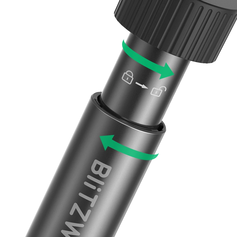 BlitzWolf-soporte para proyector de BW-VF3, trípode estable con ajuste de 360 °, aleación de aluminio, capacidad de 10KG de peso, portátil para películas al aire libre