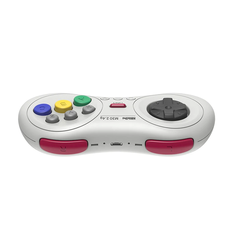 8Bitdo M30 2,4G Mini Gamepad controlador de juego para Sega Genesis Mini y Mega Drive Mini consola de juegos accesorios de juego
