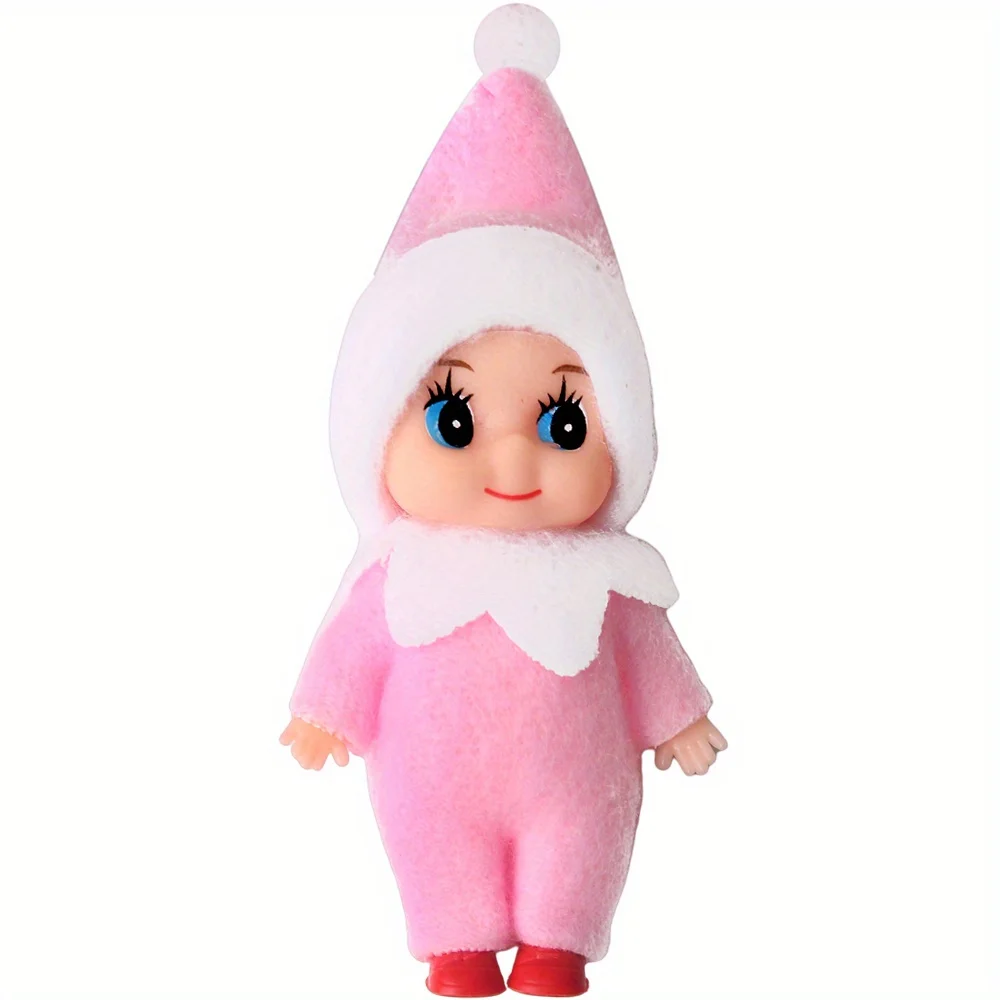 Muñeco de elfo de Navidad para bebés y niñas, decoraciones navideñas coloridas, juguetes para niños, regalo para madres embarazadas