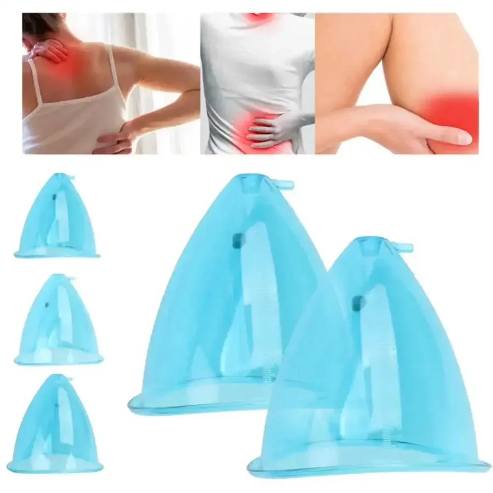 Ventosas de Vacío para Terapia de Masaje, Masajeador de Succión Anticelulítico, Copa de Masaje para Realce de Senos y Levantamiento de Glúteos