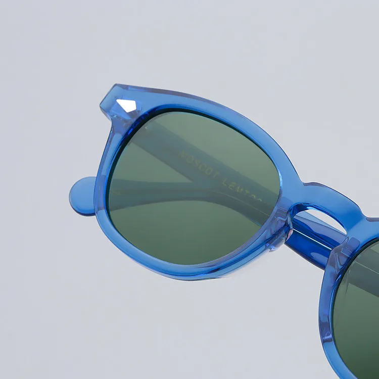 Gafas de Sol Lemtosh para Hombre, Estilo Johnny Depp, Polarizadas, para Mujer, Protección Solar, Marca de Lujo, Montura Vintage de Acetato