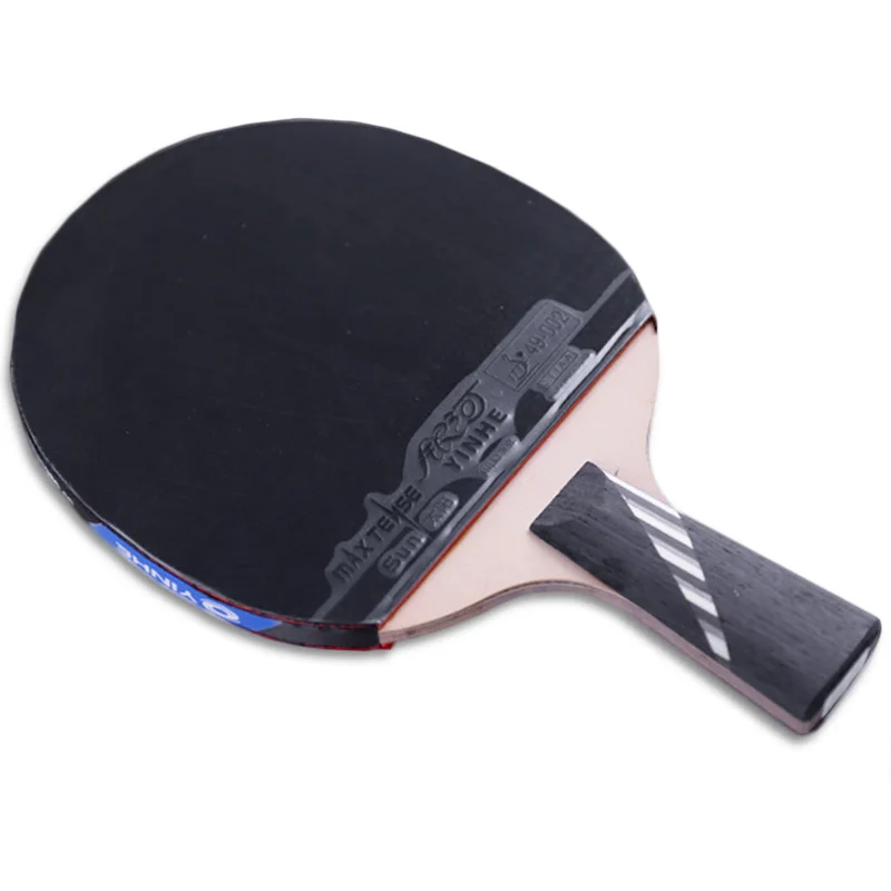 Yinhe-raqueta de Ping Pong 10-star 10B, raqueta de tenis de mesa de carbono para ataque rápido intermedio con Control fino